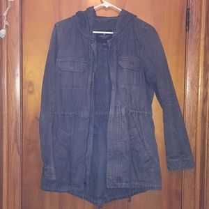 American Eagle Outfitters Gray/blue coat